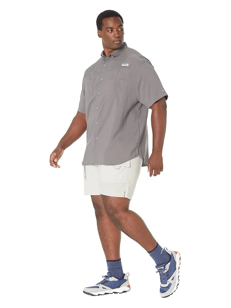 Мужская футболка Columbia Big & Tall Tamiami II S/S — изображение 4 из 4, серый