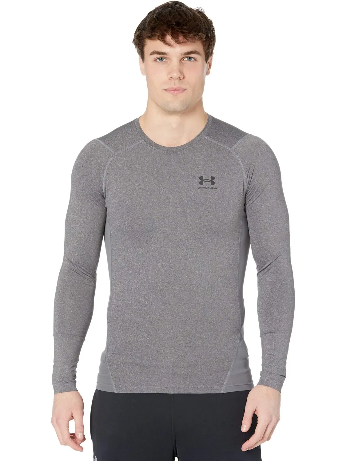 Компрессионный длинный рукав Heatgear Armor Under Armour — изображение 1 из 3, черный