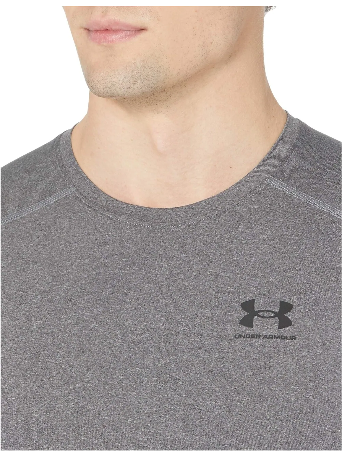 Компрессионный длинный рукав Heatgear Armor Under Armour — изображение 2 из 3, черный