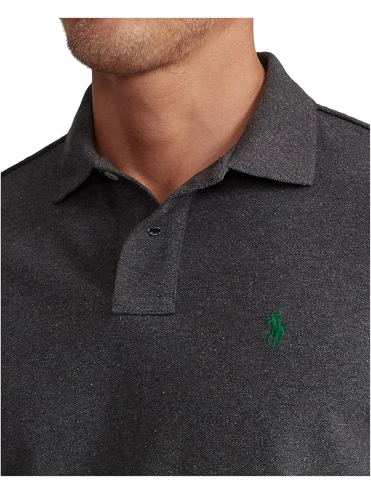 Мужская поло Ralph Lauren The Iconic Mesh Polo Ralph Lauren — изображение 3 из 4, вереск