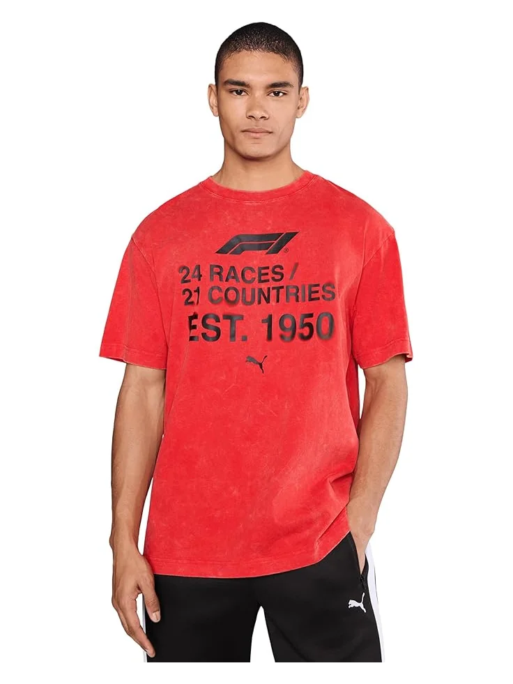 Мужская футболка PUMA Formula 1 Race Number Graphic