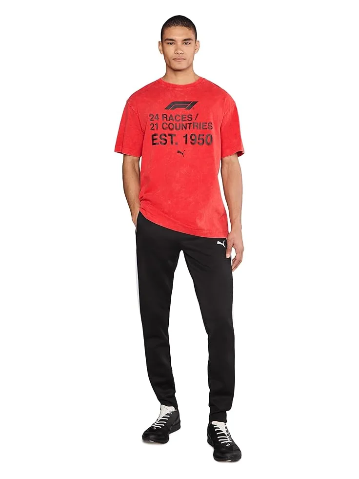 Мужская футболка PUMA Formula 1 Race Number Graphic — изображение 2 из 5, красный