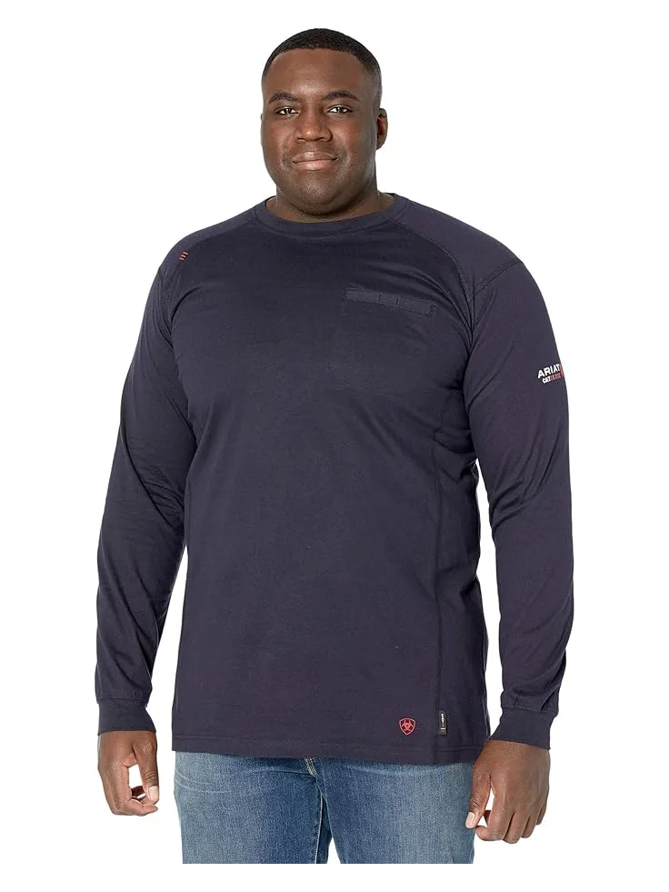 Мужская футболка Ariat Big & Tall Big & Tall FR Air Crew