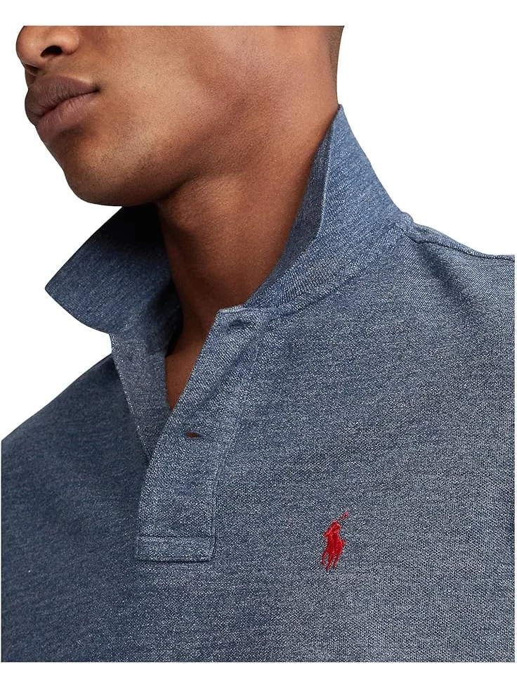 Мужская поло Ralph Lauren Classic Fit Mesh Polo Ralph Lauren — изображение 3 из 4, королевский вереск