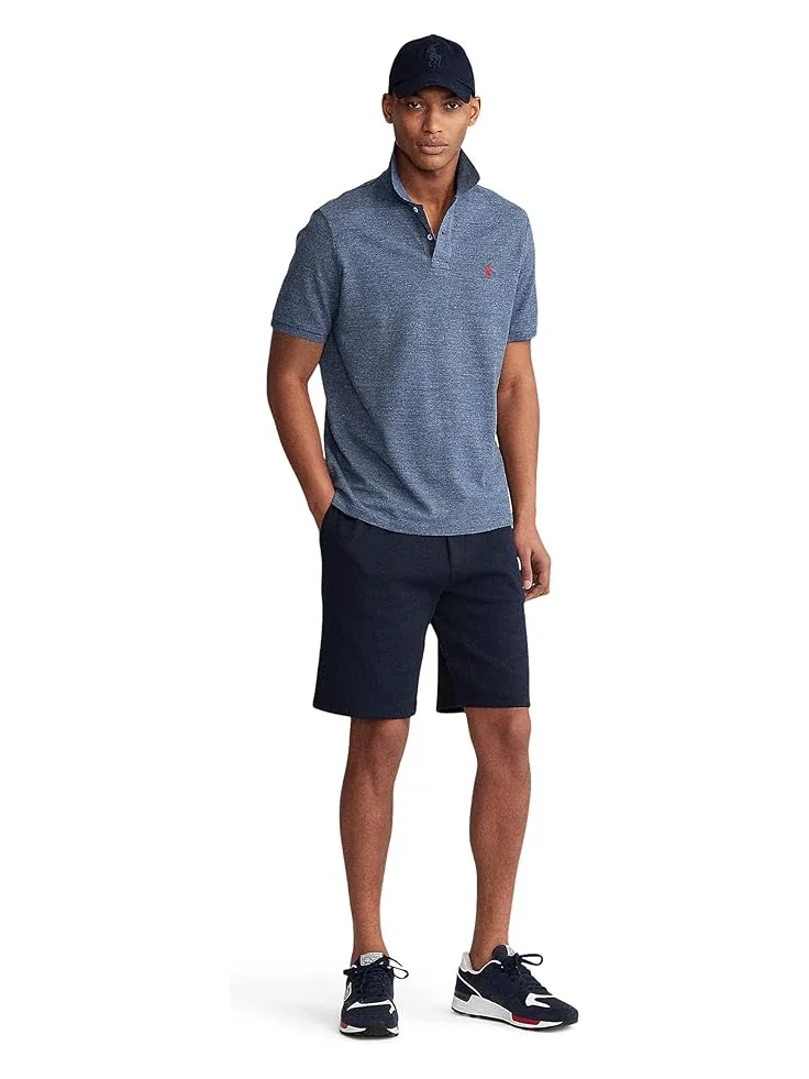 Мужская поло Ralph Lauren Classic Fit Mesh Polo Ralph Lauren — изображение 4 из 4, королевский вереск