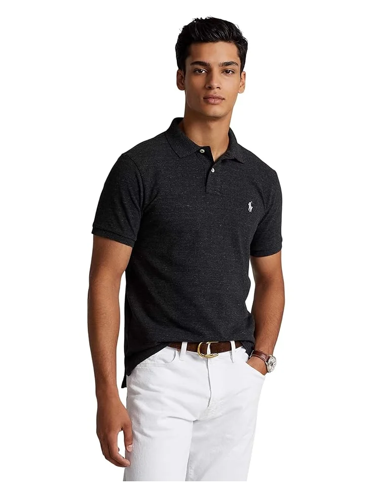 Мужская поло Ralph Lauren Custom Slim Fit Mesh Polo Ralph Lauren