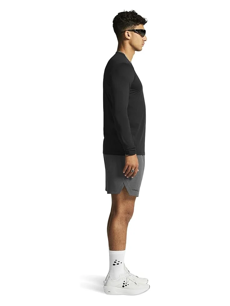 Мужская футболка Craft Advance Essence Longsleeve 2 — изображение 3 из 3, черный