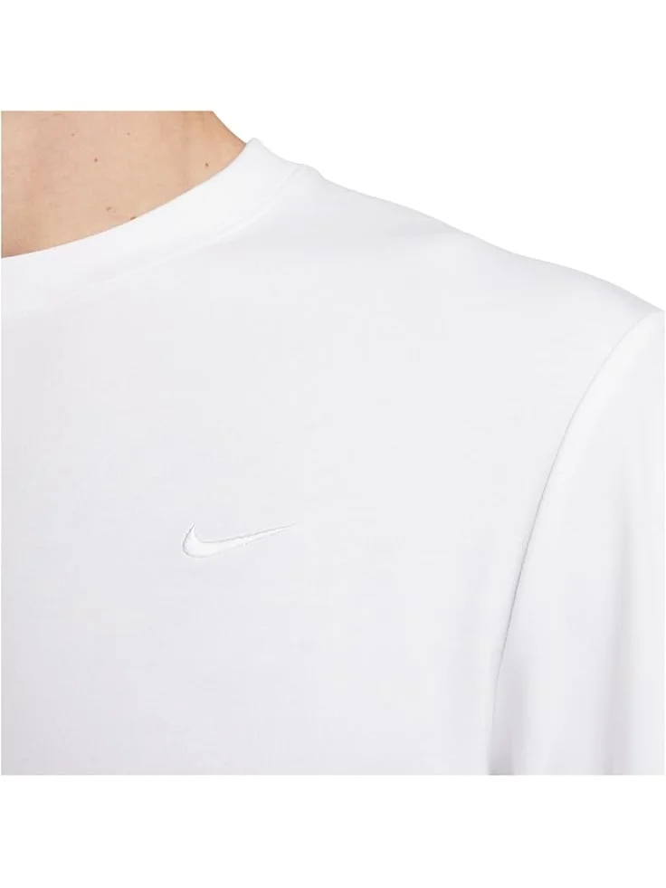 Мужская футболка Nike Primary Dri-Fit Long Sleeve Versatile Top — изображение 3 из 3, белый/белый