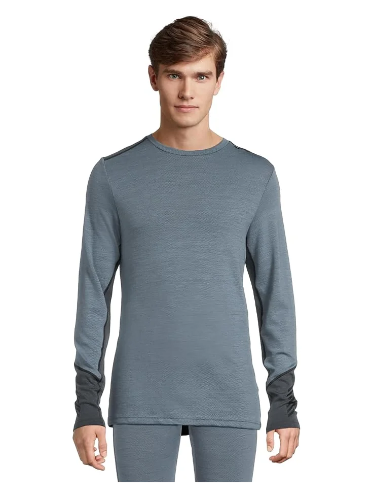 Мужская футболка Helly Hansen Lifa Merino Midweight Crew — изображение 1 из 5, синий