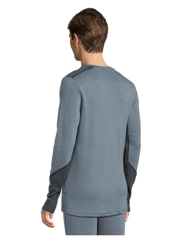Мужская футболка Helly Hansen Lifa Merino Midweight Crew — изображение 3 из 5, синий