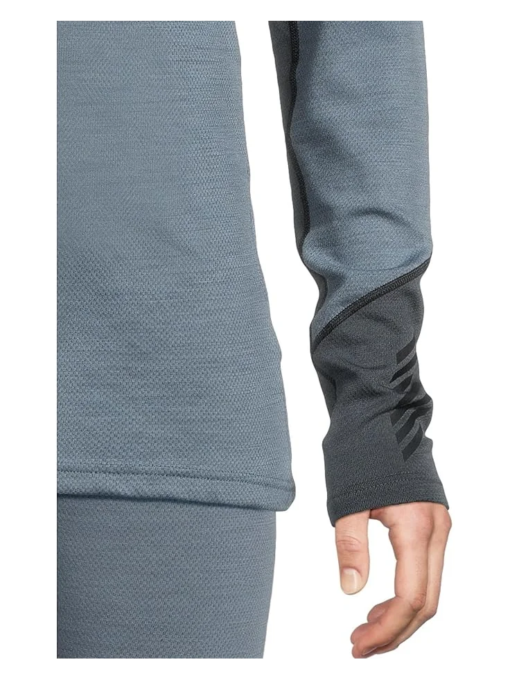 Мужская футболка Helly Hansen Lifa Merino Midweight Crew — изображение 4 из 5, синий