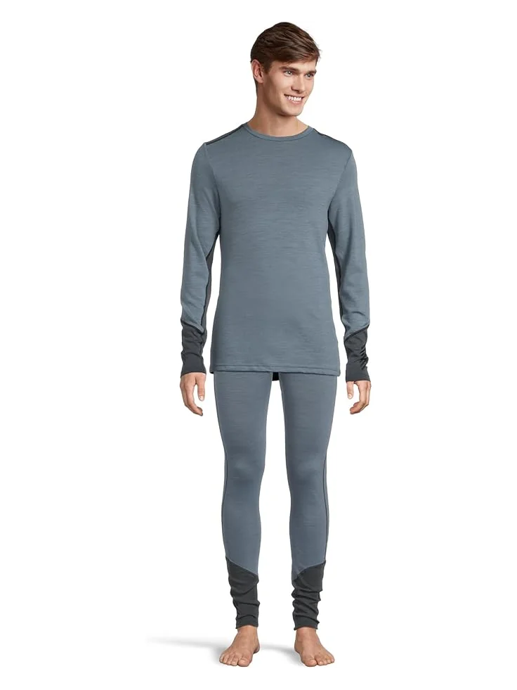 Мужская футболка Helly Hansen Lifa Merino Midweight Crew — изображение 5 из 5, синий