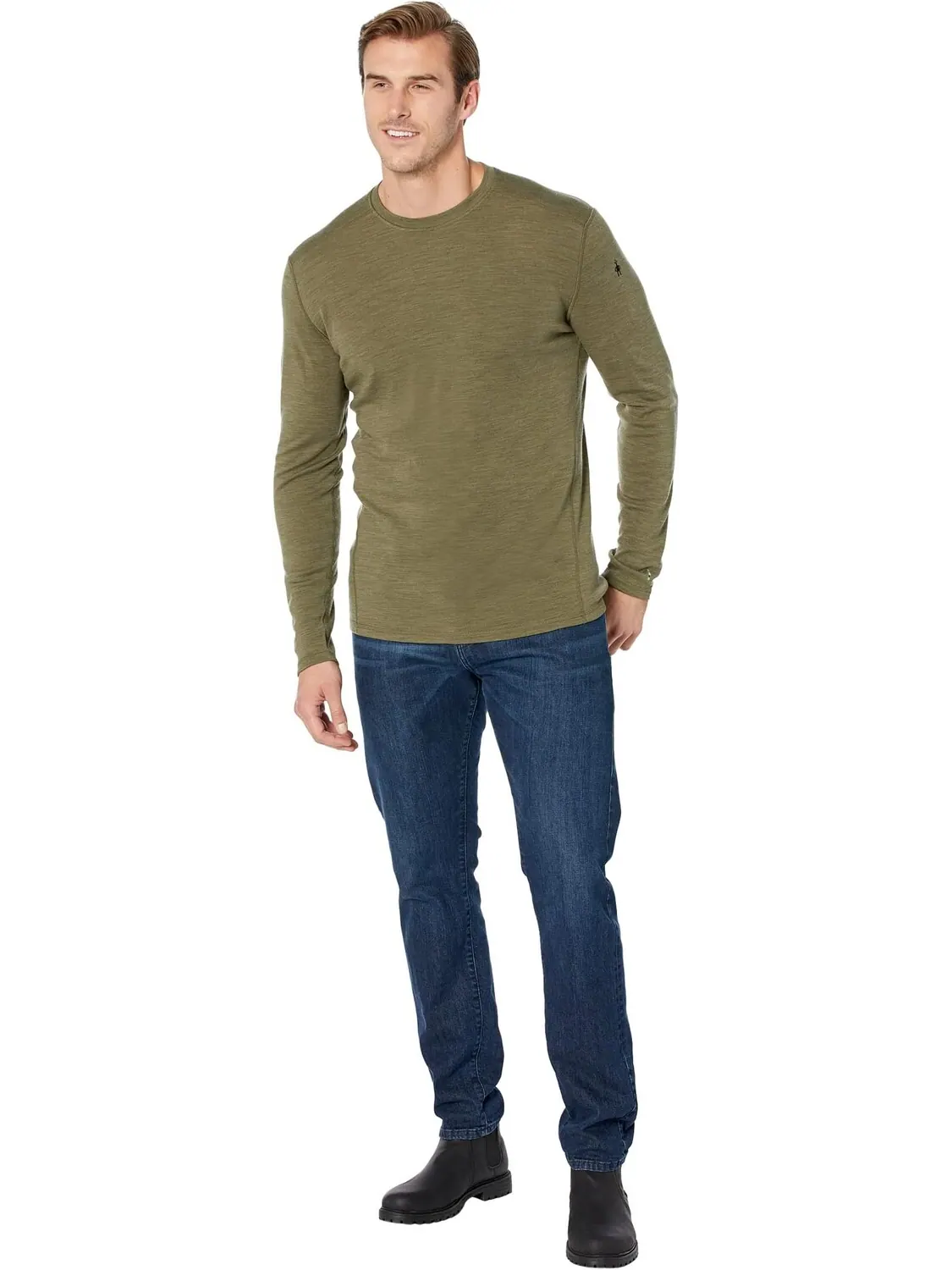Базовый слой Merino 250 Crew Smartwool — изображение 4 из 4, мох