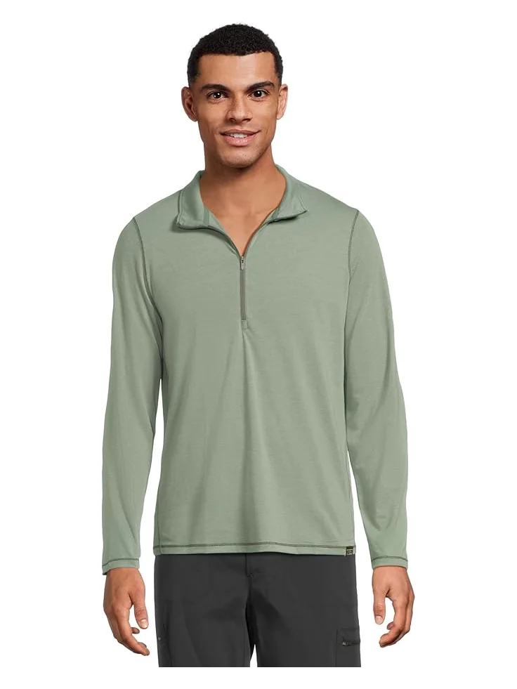 Мужская футболка L.L.Bean Everyday Sunsmart 1/4 Zip