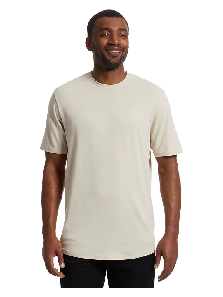 Мужская футболка Travis Mathew Cloud Crew TravisMathew — бежевый
