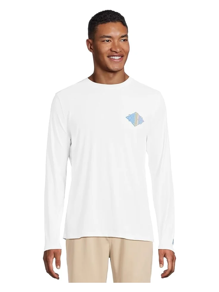 Мужская футболка Chubbies The Reflector Sun Crewneck — изображение 1 из 5, белый