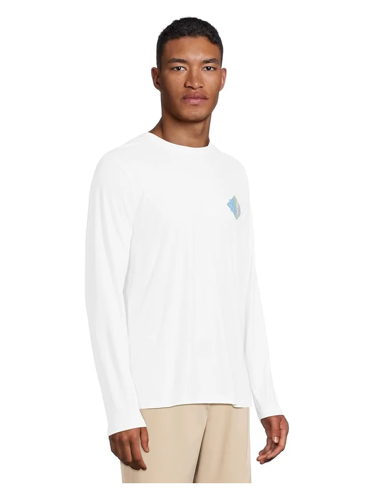 Мужская футболка Chubbies The Reflector Sun Crewneck — изображение 2 из 5, белый