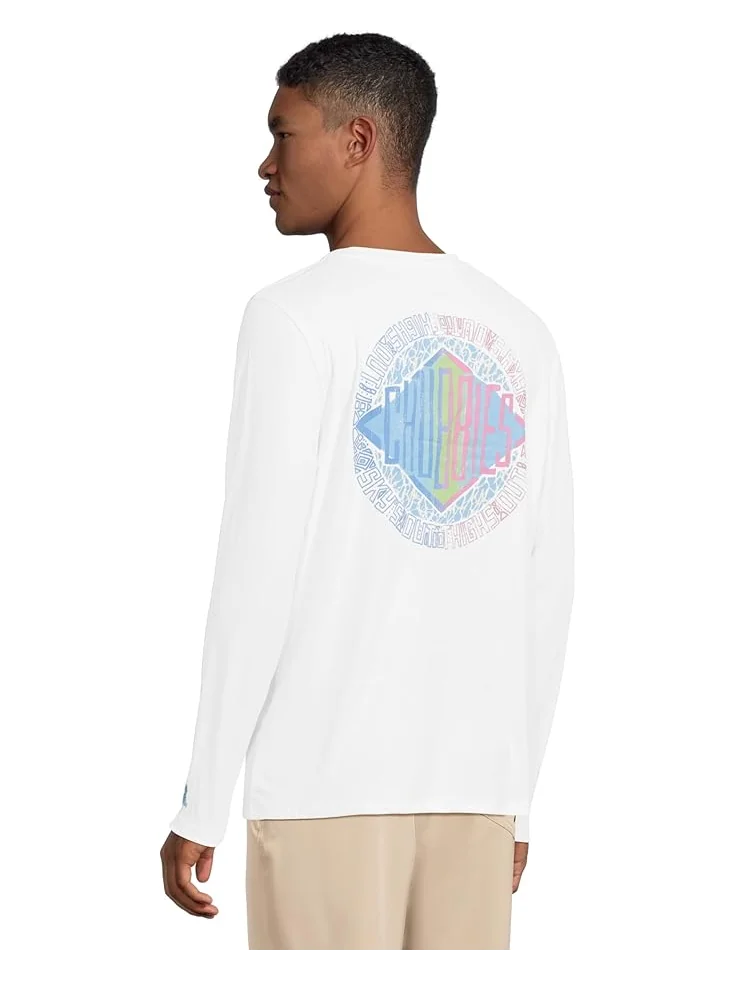 Мужская футболка Chubbies The Reflector Sun Crewneck — изображение 3 из 5, белый
