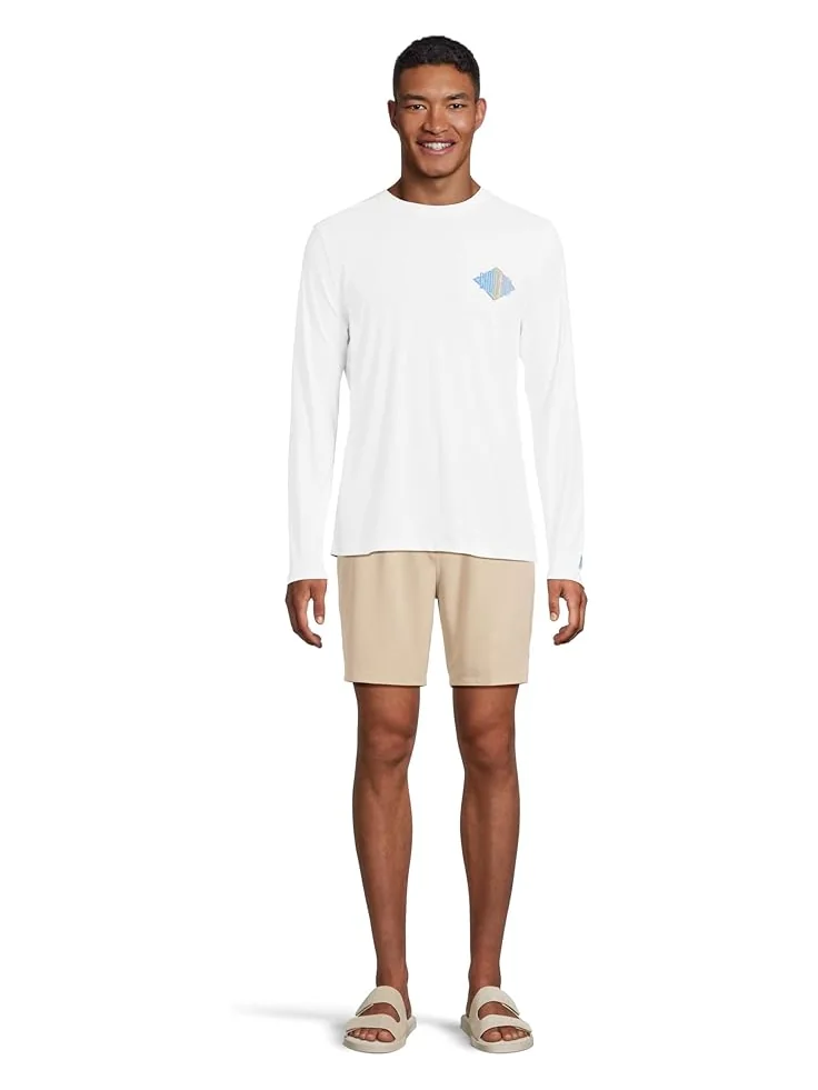 Мужская футболка Chubbies The Reflector Sun Crewneck — изображение 5 из 5, белый