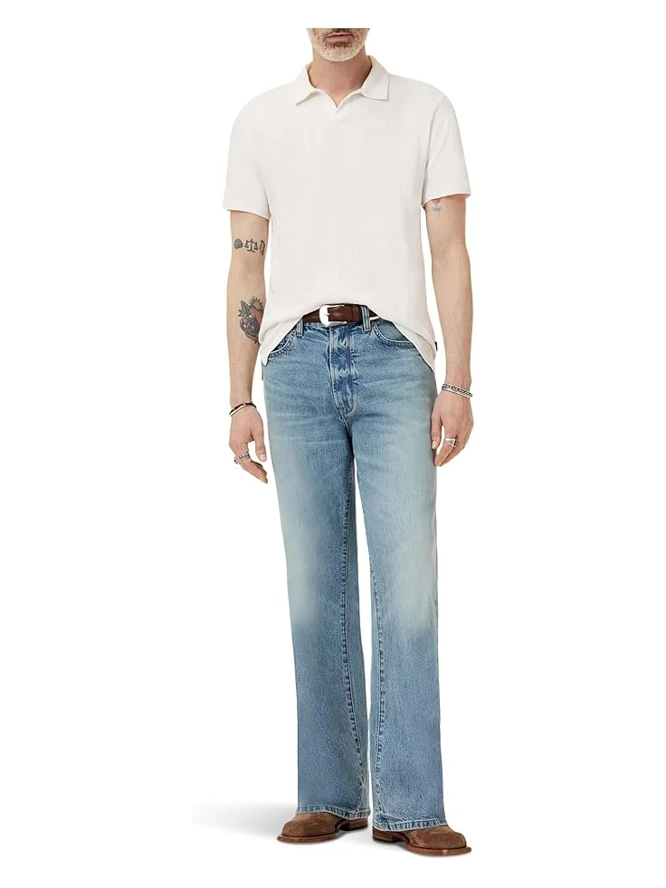 Мужская поло John Varvatos Zion K6171F25 — серебристый