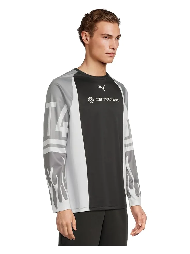 Мужская футболка PUMA BMW M Motorsport Lifestyle — изображение 2 из 5, черный