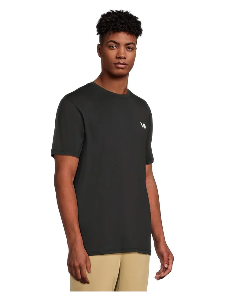 Мужская футболка RVCA Sport Vent — изображение 2 из 5, черный