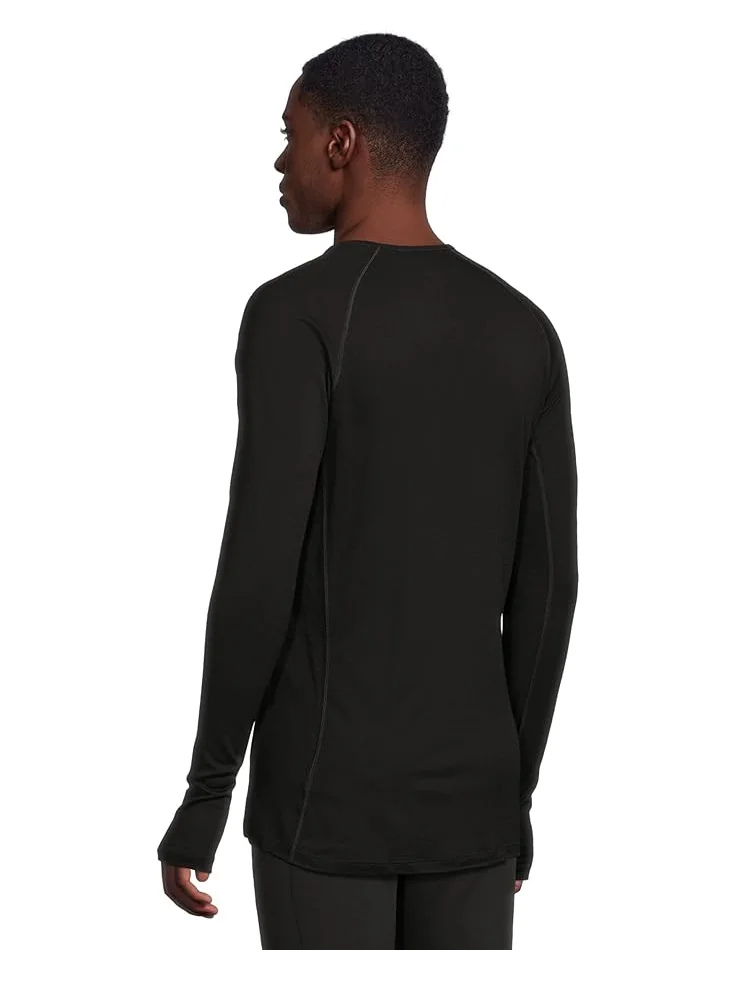Мужская футболка Icebreaker Merino 200 Zoneknit Long Sleeve Crewe — изображение 3 из 5, черный