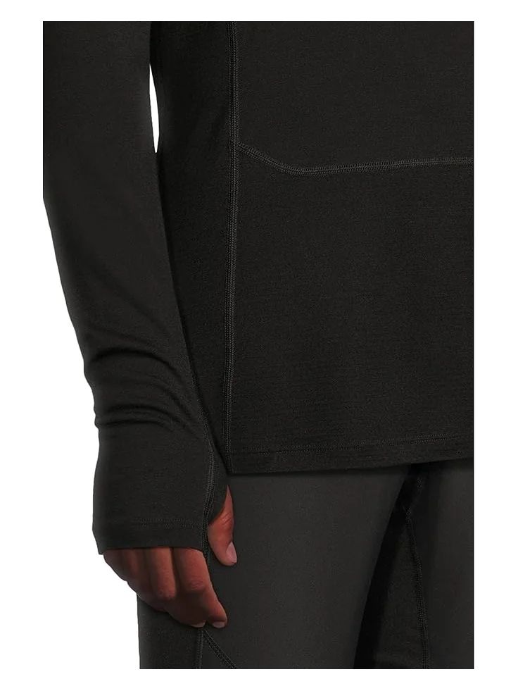Мужская футболка Icebreaker Merino 200 Zoneknit Long Sleeve Crewe — изображение 4 из 5, черный