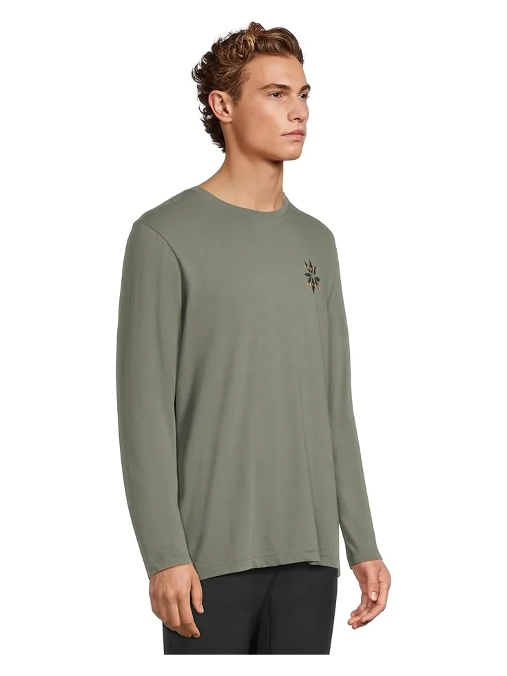 Мужская футболка Travis Mathew Big Bay TravisMathew — изображение 2 из 5, темный оливковый