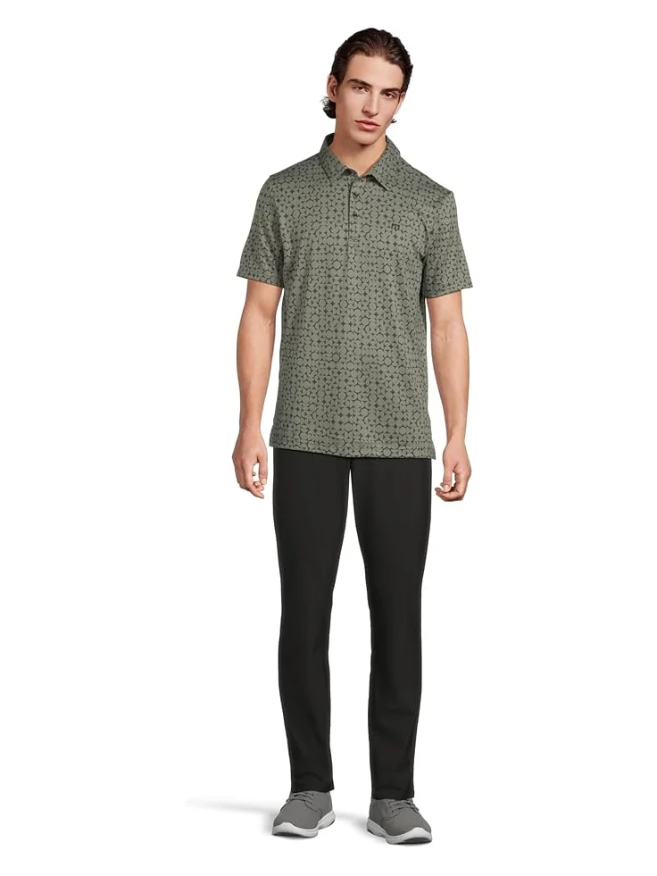 Мужская футболка TravisMathew Featherweight Caves — изображение 5 из 5, темный оливковый