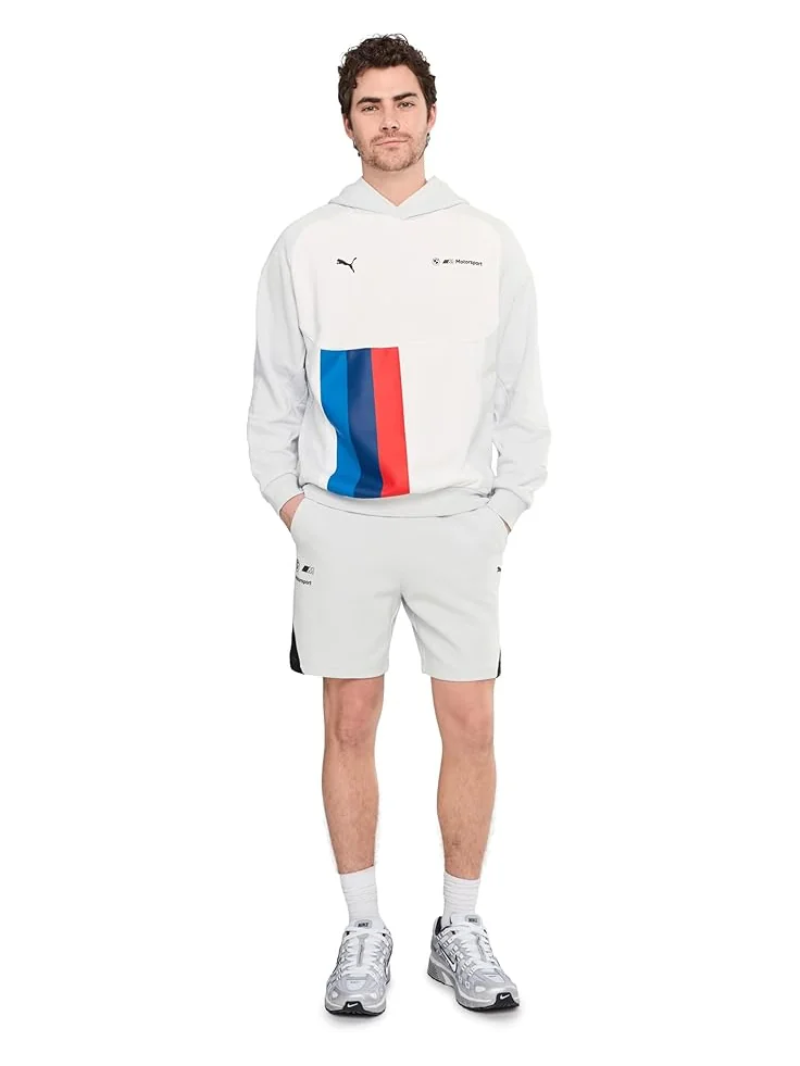 Мужские шорты PUMA BMW M Motorsport — изображение 2 из 5, серебристый