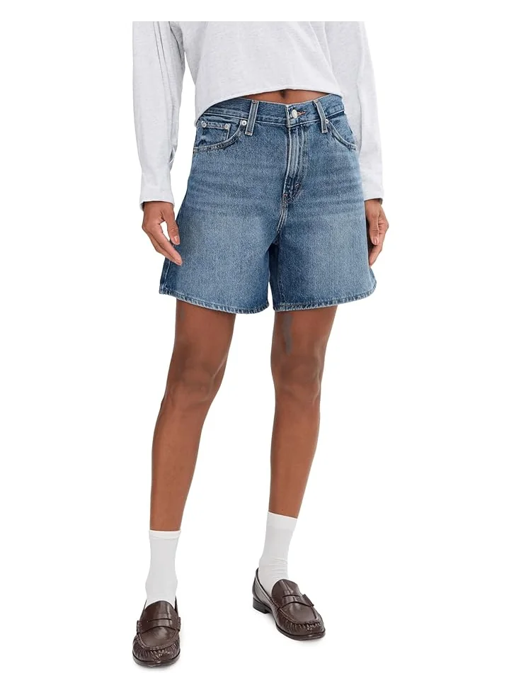 Женские шорты Levi's Premium High Baggy Short, Worn Memory Short