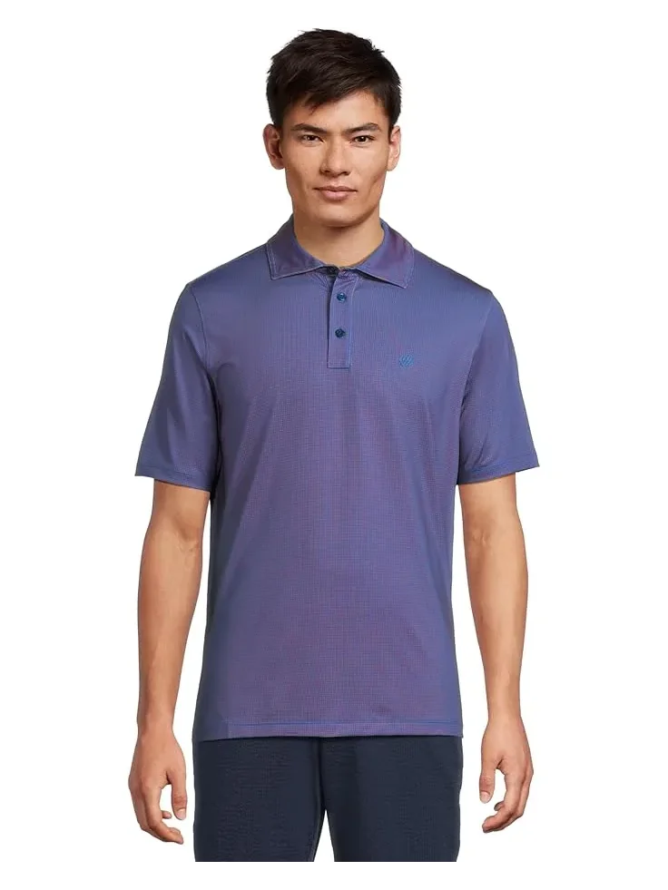Мужская футболка Johnston & Murphy Xc4 Performance Cool Degree Mini Gingham