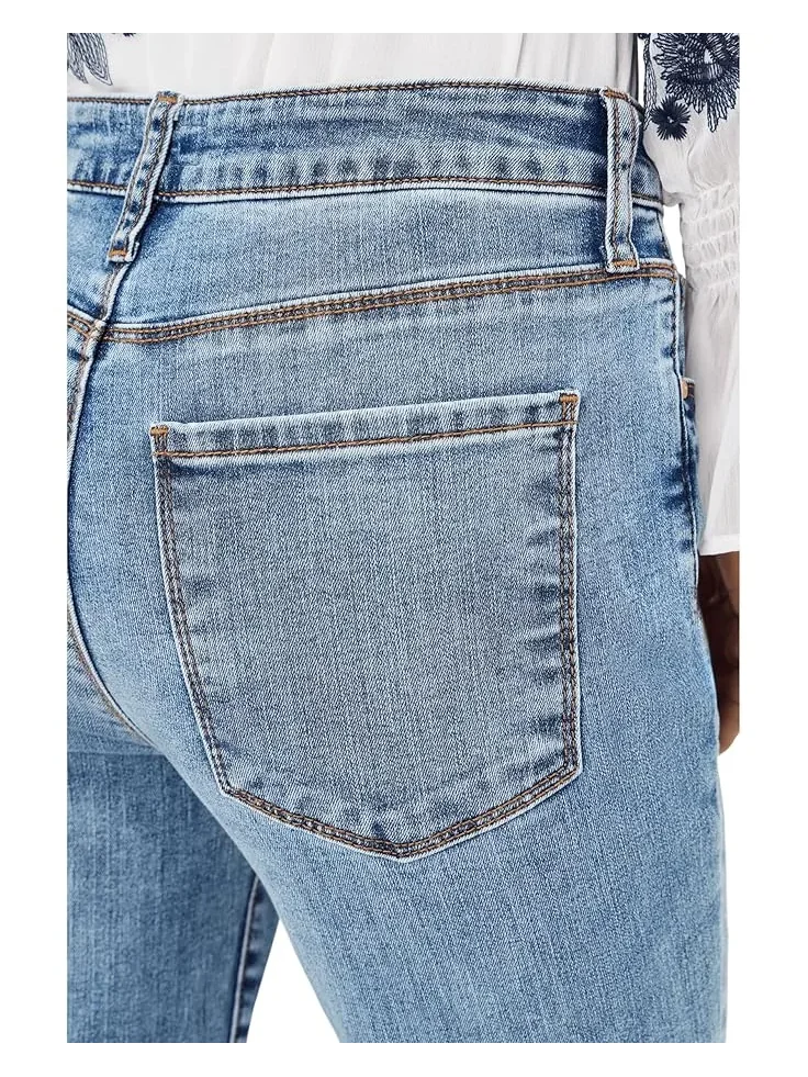 Женская модель Ana High Rise Fab Ab Flare-Baby Dn All Over KUT from the Kloth, Obtain — изображение 5 из 5, обладать
