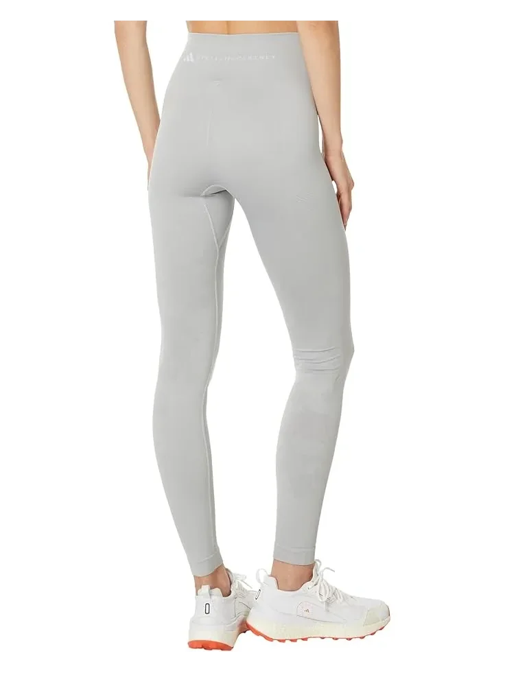 Бесшовные леггинсы для йоги TrueStrength IW3109 Adidas by Stella McCartney — изображение 2 из 4, серый