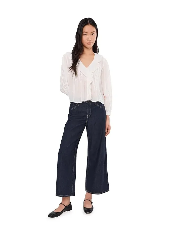 Джинсы широкие модель Middy Wide Leg Ankle Levi's Womens — изображение 2 из 5, фея зубов