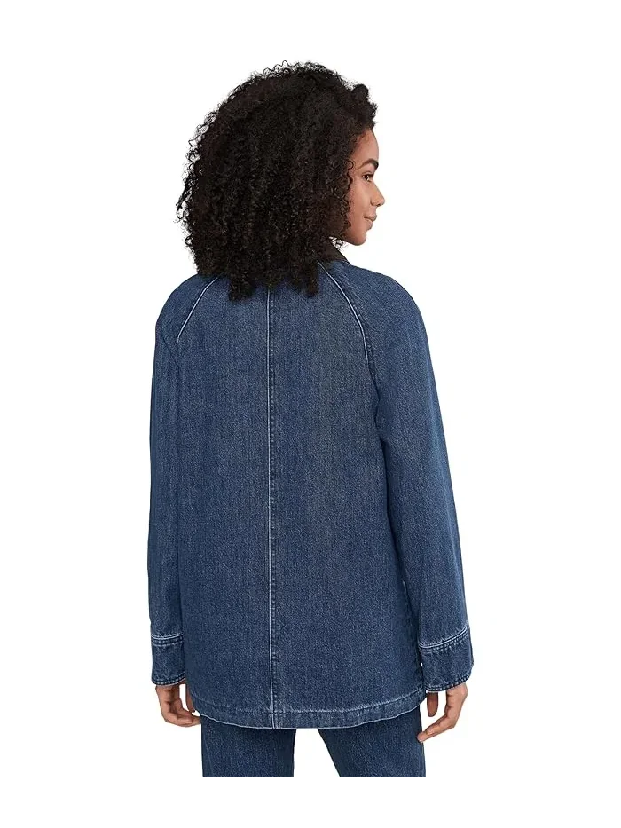Куртка джинсовая Cotton Barn Jacket Levi's — изображение 4 из 5, джинсовый синий