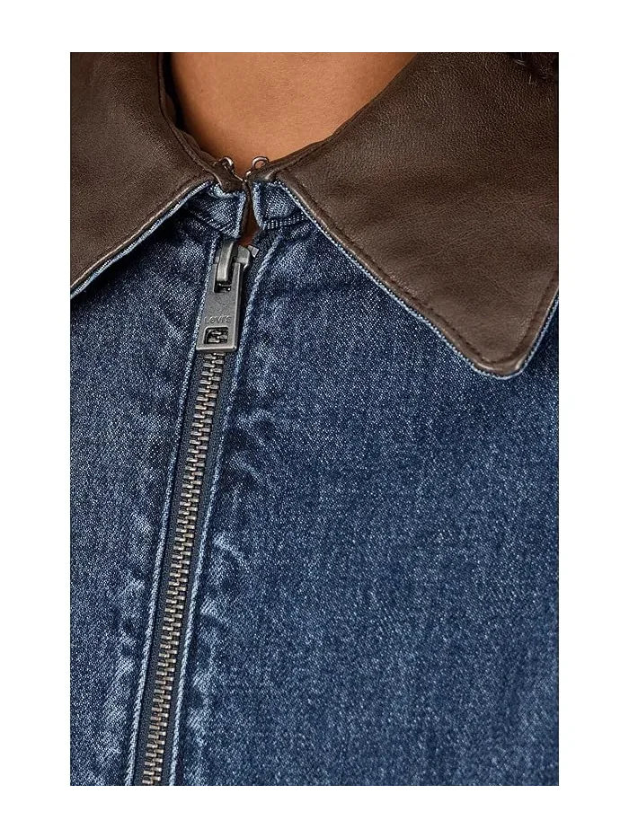 Куртка джинсовая Cotton Barn Jacket Levi's — изображение 5 из 5, джинсовый синий