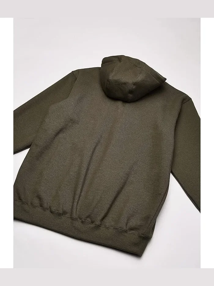 Худи Carhartt Big and Tall Midweight Zip-Front — изображение 4 из 4, мох
