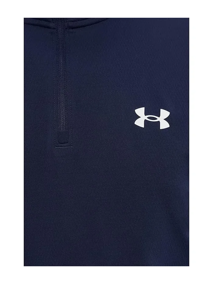 Толстовка с четверть-застежкой-молнией Matchplay Under Armour Golf — изображение 5 из 5, темно-синий/белый