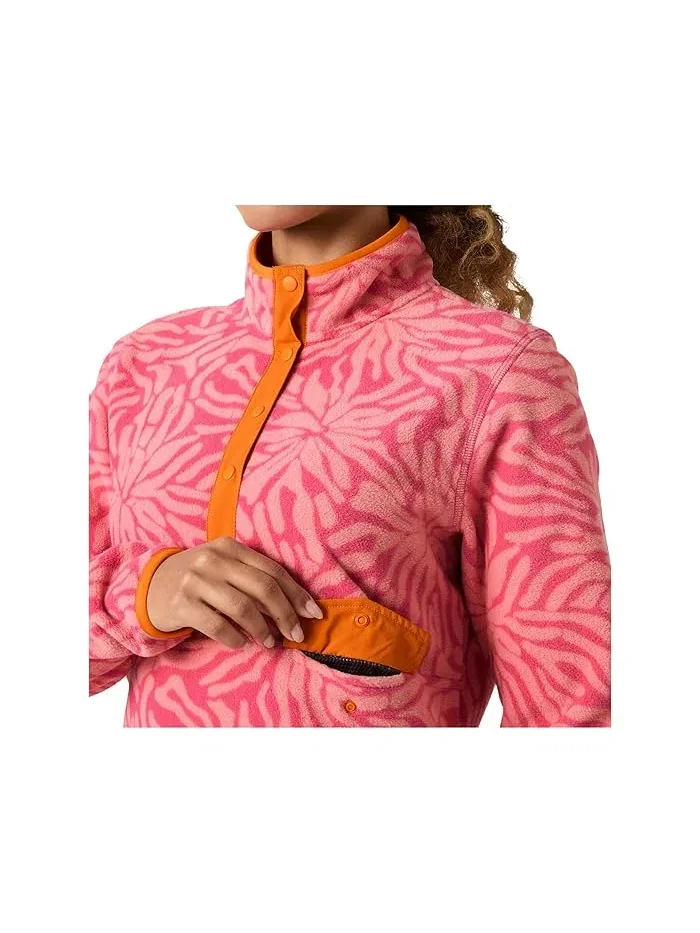 Флисовая кофта с принтом Polartec Helly Hansen, Coral Almond Aop — изображение 4 из 4, мульти