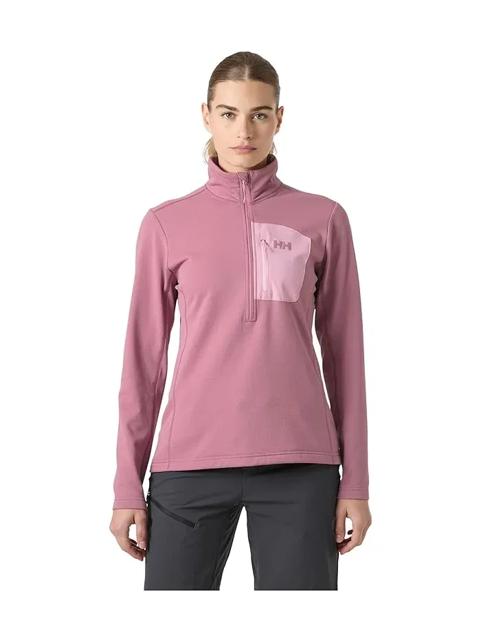 Флисовая кофта ползунок Helly Hansen — изображение 1 из 4, дикая ягода