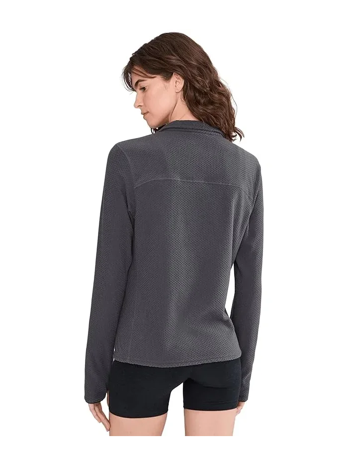 Флисовая кофта высокий ворс Airfleece Jacket Marmot — изображение 4 из 5, черный