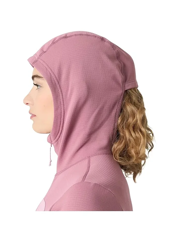 Флисовая кофта с капюшоном утепленная Helly Hansen — изображение 3 из 5, дикая ягода