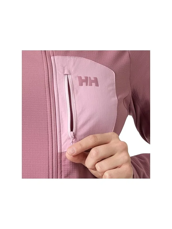Флисовая кофта с капюшоном утепленная Helly Hansen — изображение 5 из 5, дикая ягода
