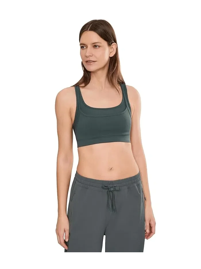 Бюстгальтер Seamless Moves Layered Bra Beyond Yoga — изображение 1 из 5, зеленый