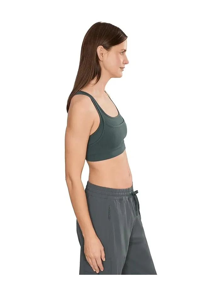 Бюстгальтер Seamless Moves Layered Bra Beyond Yoga — изображение 3 из 5, зеленый
