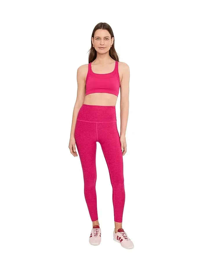 Бюстгальтер бесшовный Seamless Moves Layered Bra Beyond Yoga, Sangria — изображение 2 из 5, красный