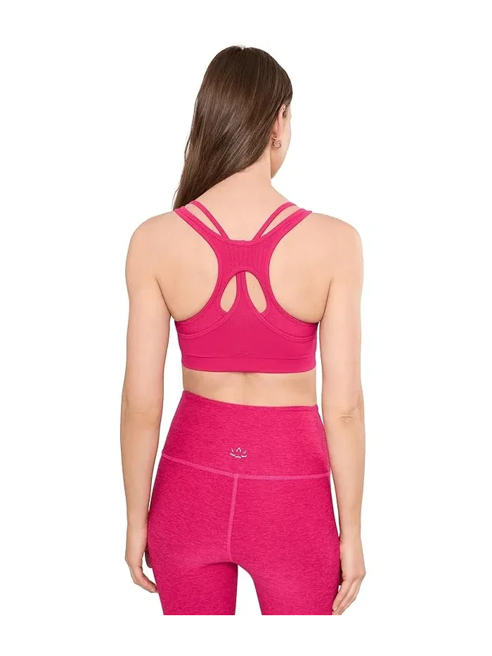 Бюстгальтер бесшовный Seamless Moves Layered Bra Beyond Yoga, Sangria — изображение 4 из 5, красный