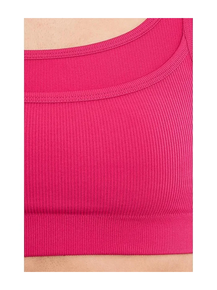 Бюстгальтер бесшовный Seamless Moves Layered Bra Beyond Yoga, Sangria — изображение 5 из 5, красный